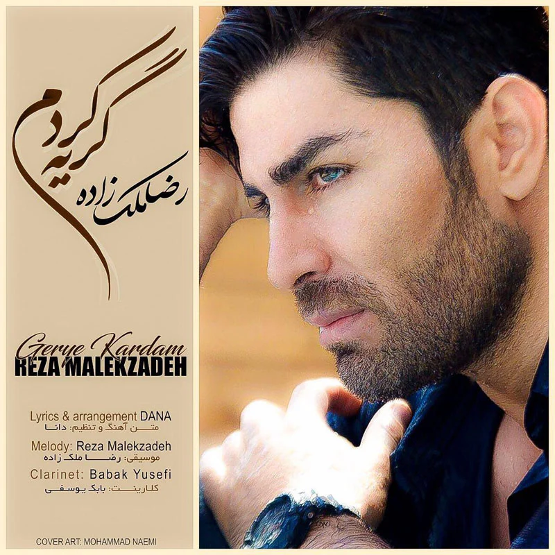 گریه کردم از رضا ملک زاده
